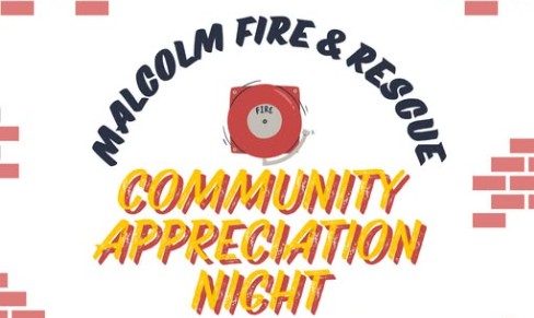 Malcolm Fire & Rescue Community Appreciation Night